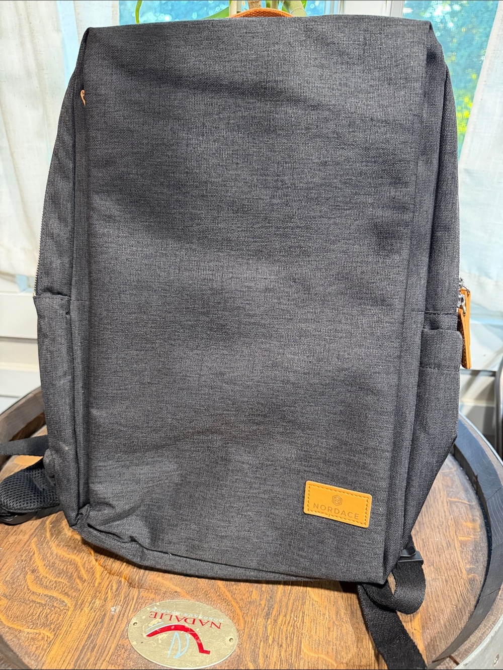 Nordace Men’s Dark Gray Backpack - Minimal Everyday Bag